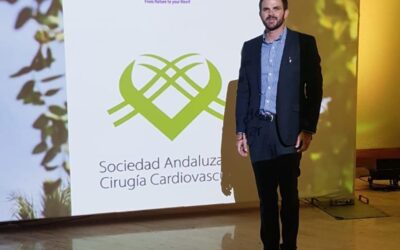 Nuestro delegado James Thomson asistiendo al XV Congreso de la sociedad Andaluza de Cirugía Cardiovascular en Córdoba.
